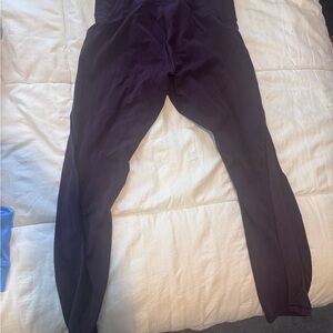 Lululemon Maroon Athletic Leggings